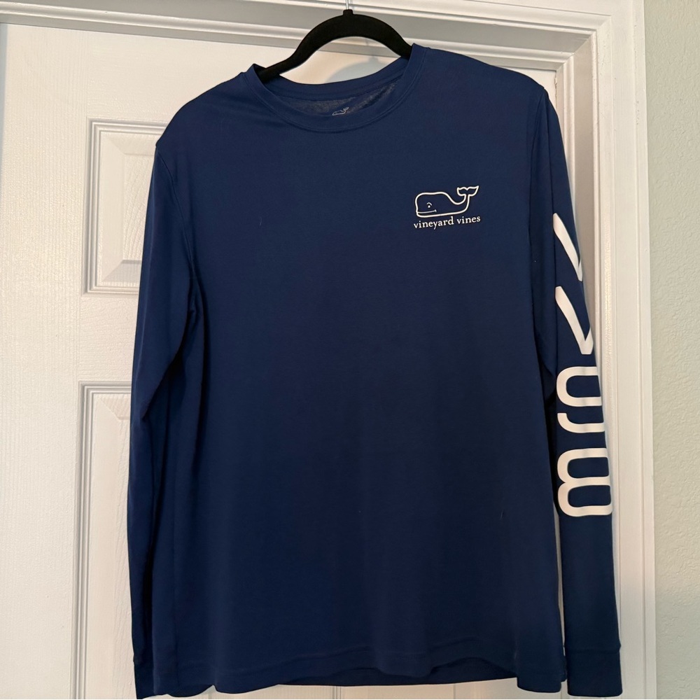 Vineyard Vines Blue Long Sleeve Tee